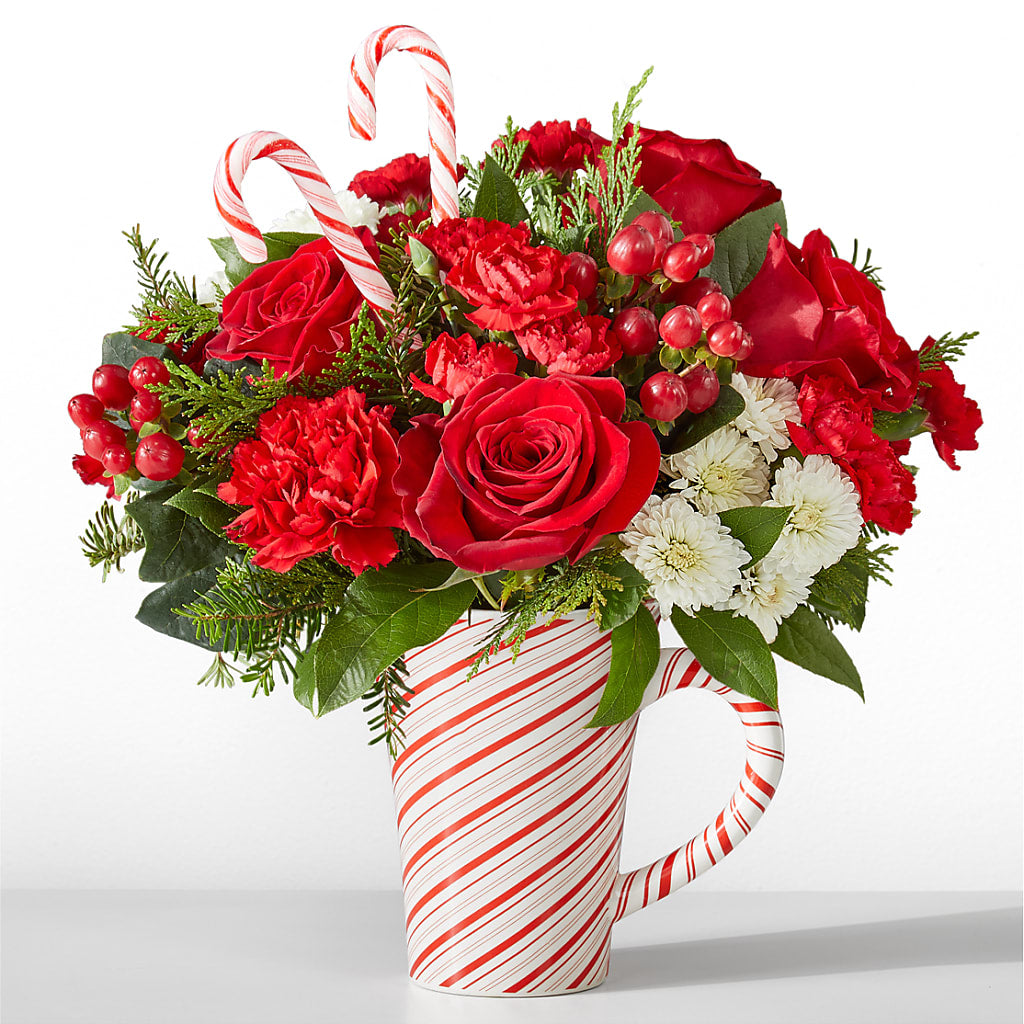 Peppermint Swirl Mug – Dutch Floral, Edina MO