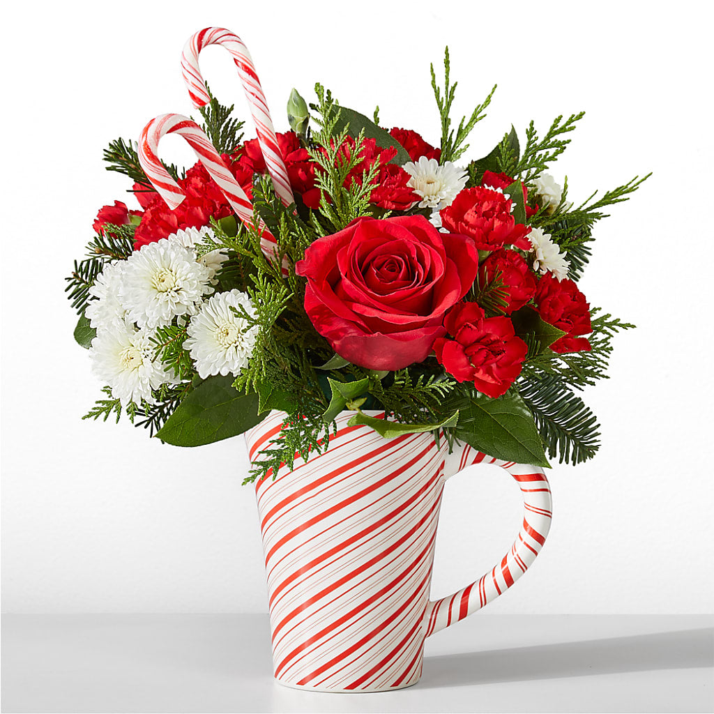 Peppermint Swirl Mug – Dutch Floral, Edina MO