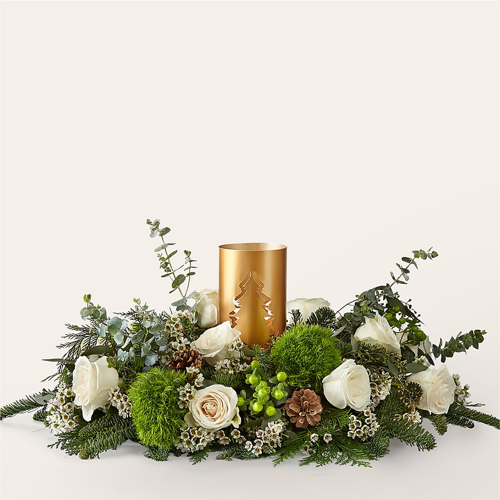 Chestnuts Roasting Centerpiece – Dutch Floral, Edina MO