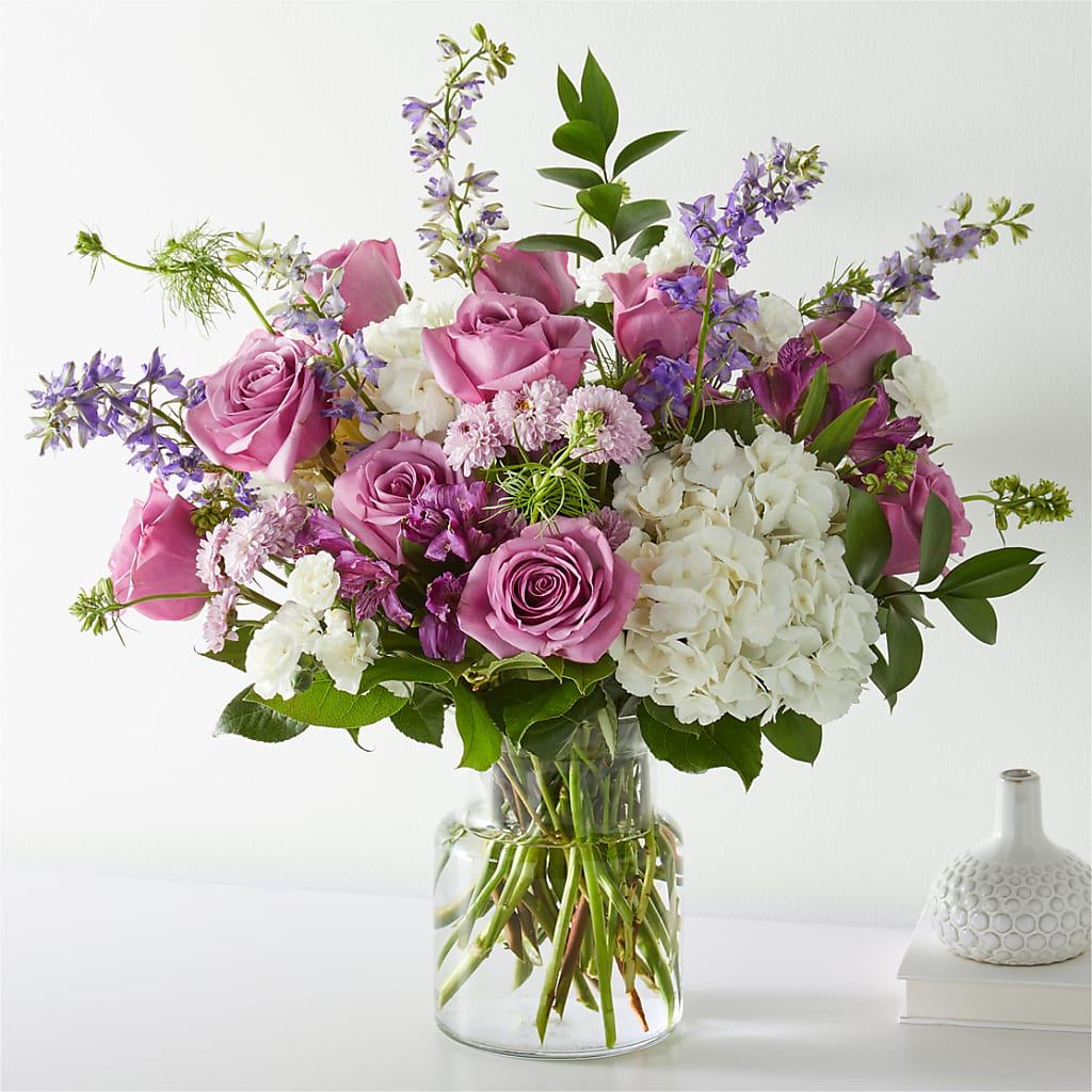 Violet Caress Bouquet – Dutch Floral, Edina MO