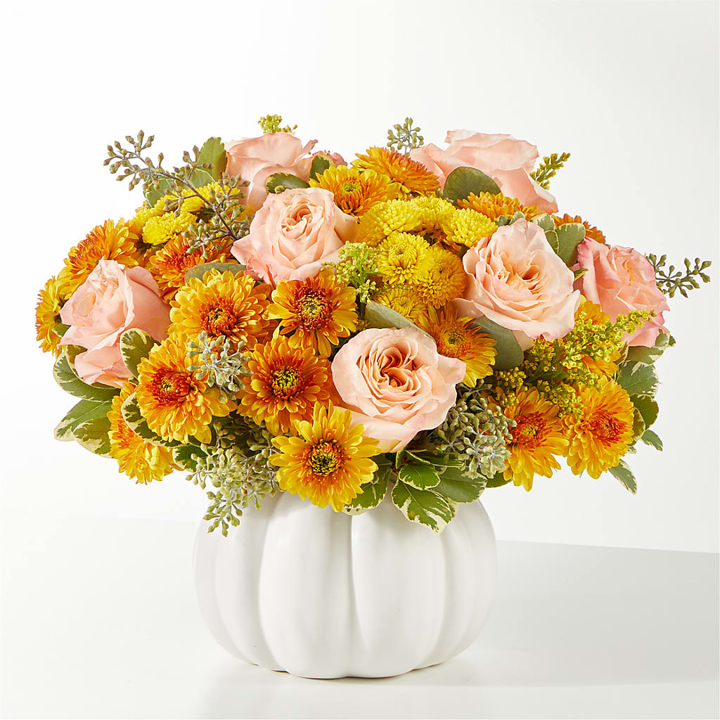 Peachy Pumpkin – Dutch Floral, Edina MO