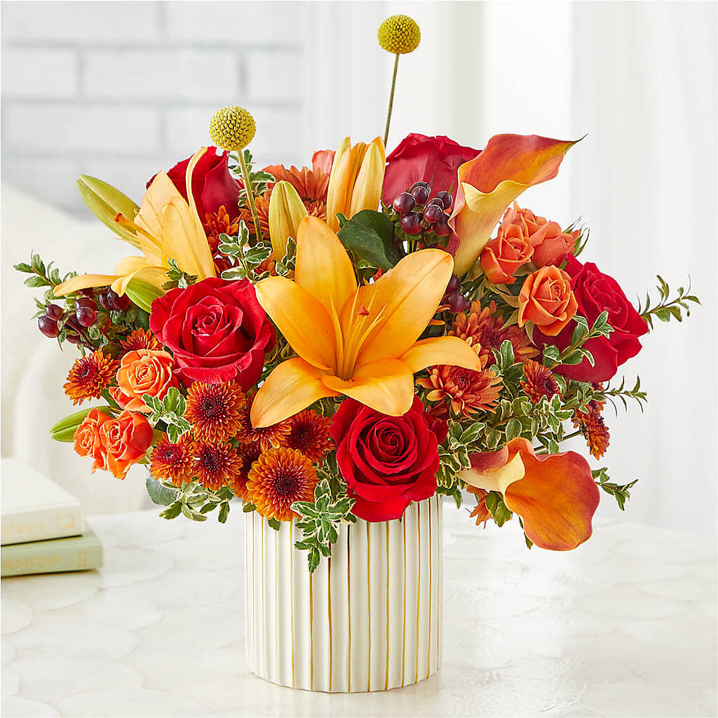Scarlet Skies Bouquet – Dutch Floral, Edina MO