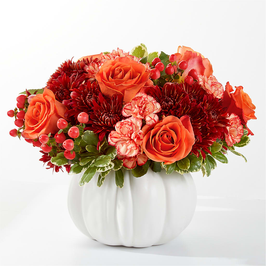 Autumn Air Pumpkin Bouquet – Dutch Floral, Edina MO
