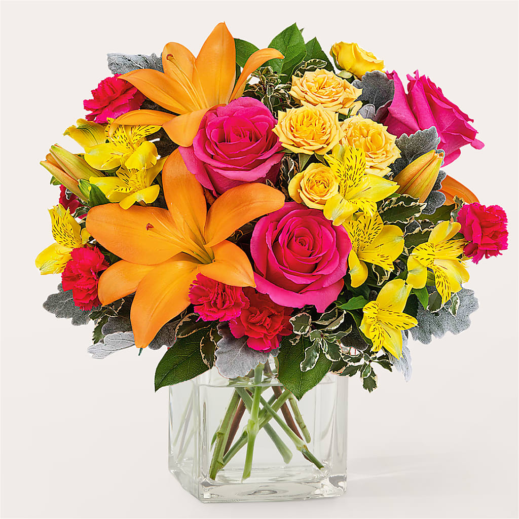 To the Tropics Bouquet – Dutch Floral, Edina MO