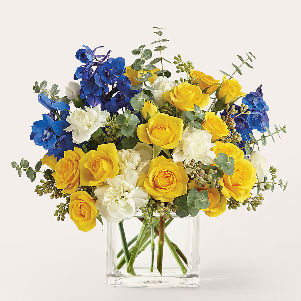 Sparkling Citrine Bouquet – Dutch Floral, Edina MO