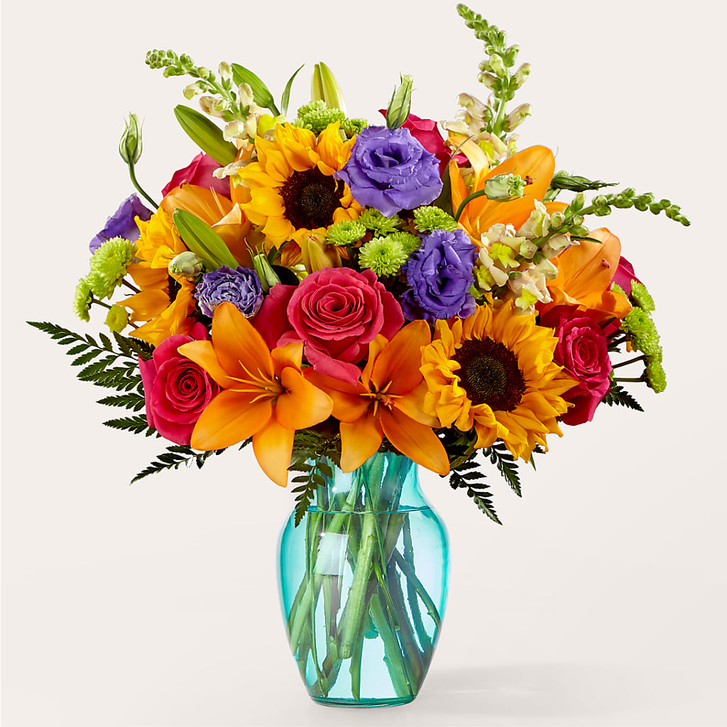 Double Rainbow Bouquet – Dutch Floral, Edina MO