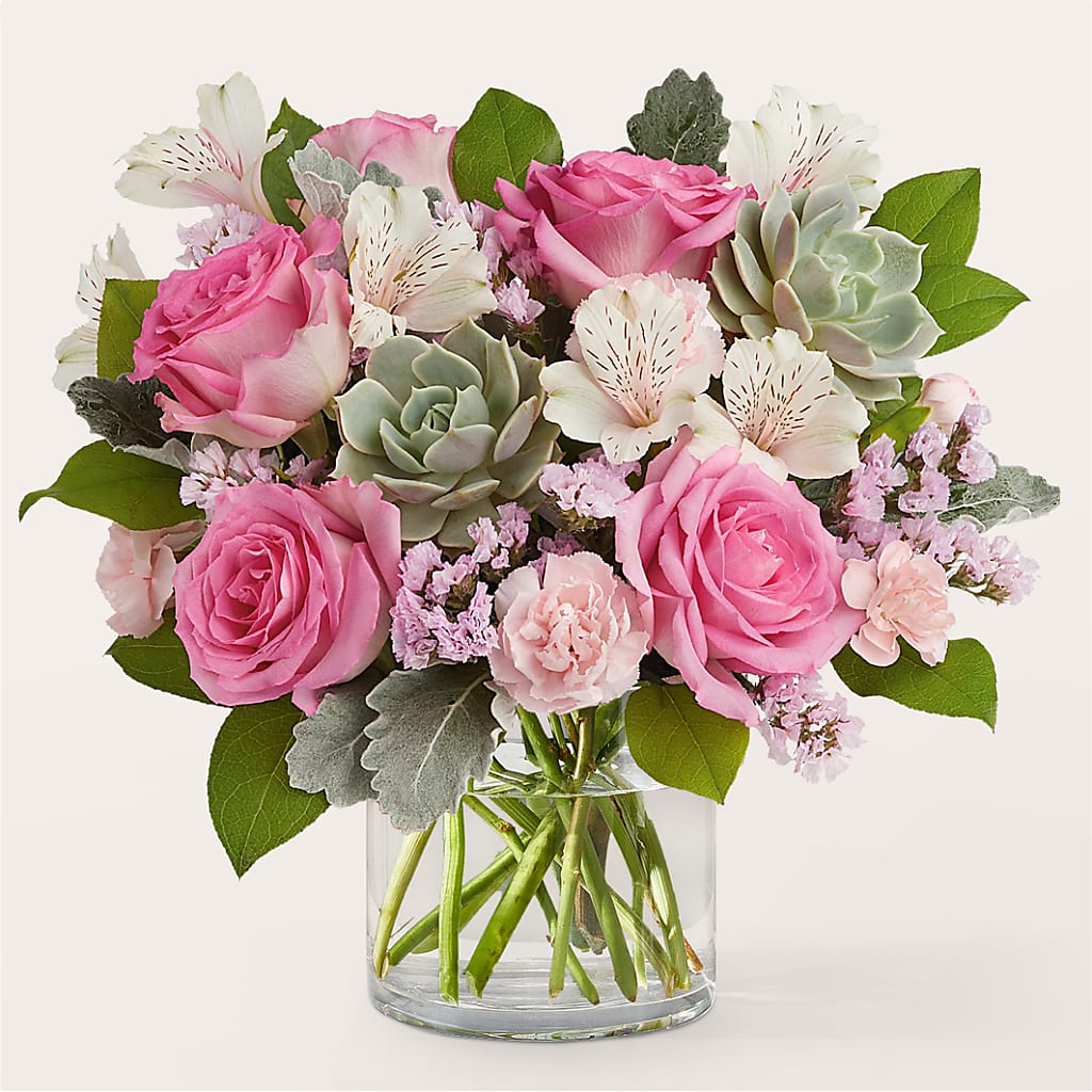Dusty Rose Bouquet – Dutch Floral, Edina MO