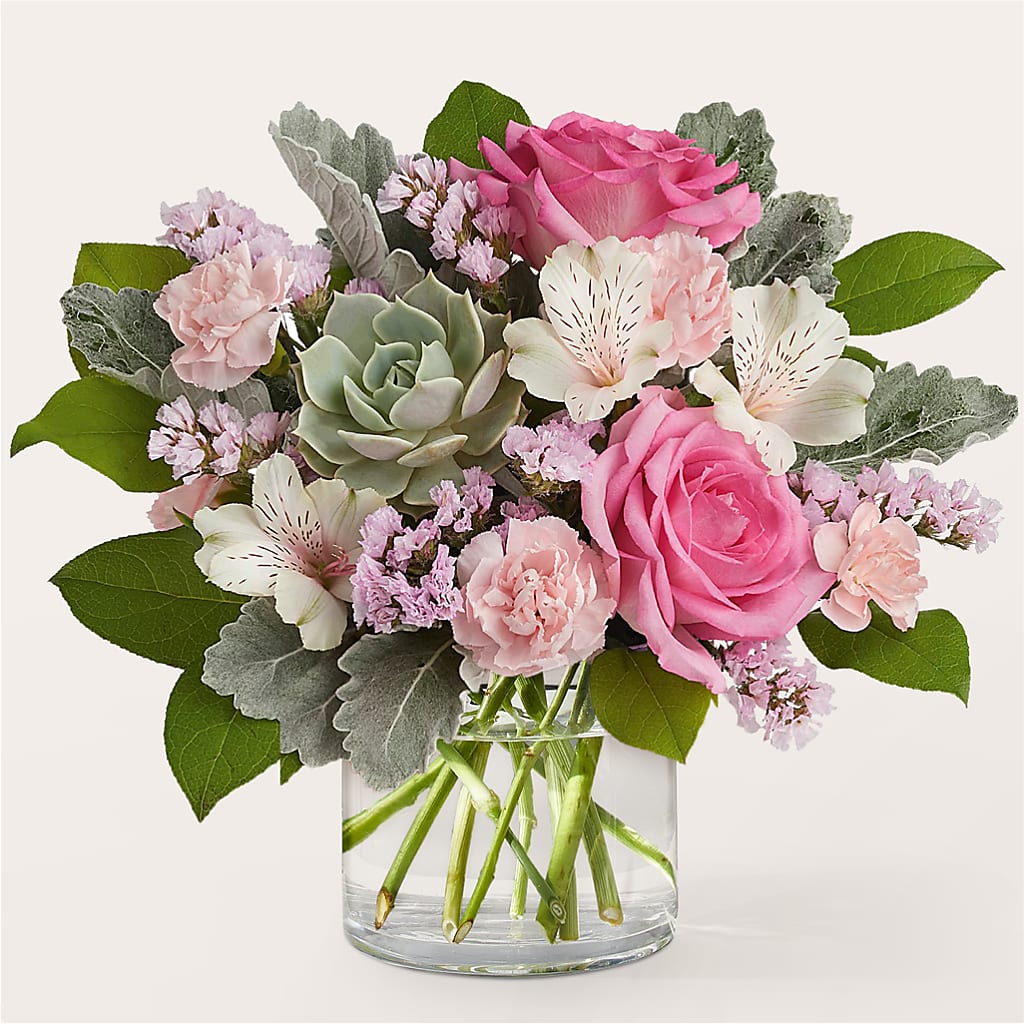 Dusty Rose Bouquet – Dutch Floral, Edina MO