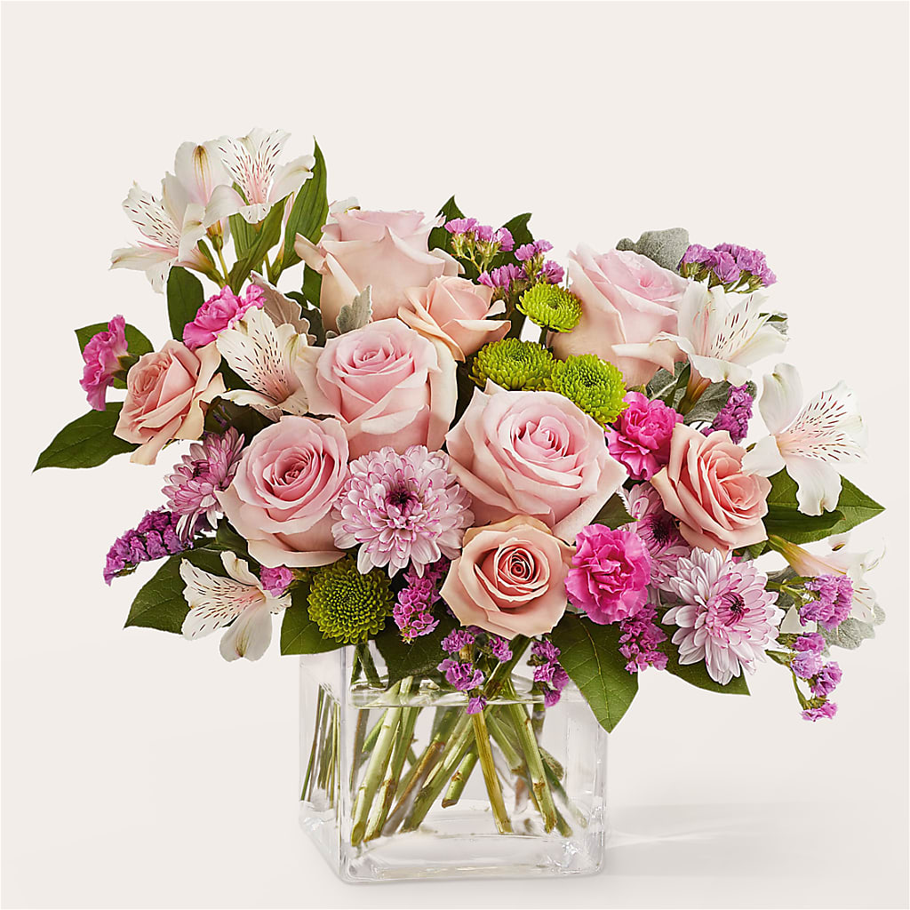 Pink Suede Bouquet – Dutch Floral, Edina MO