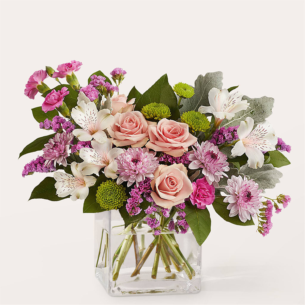 Pink Suede Bouquet – Dutch Floral, Edina MO