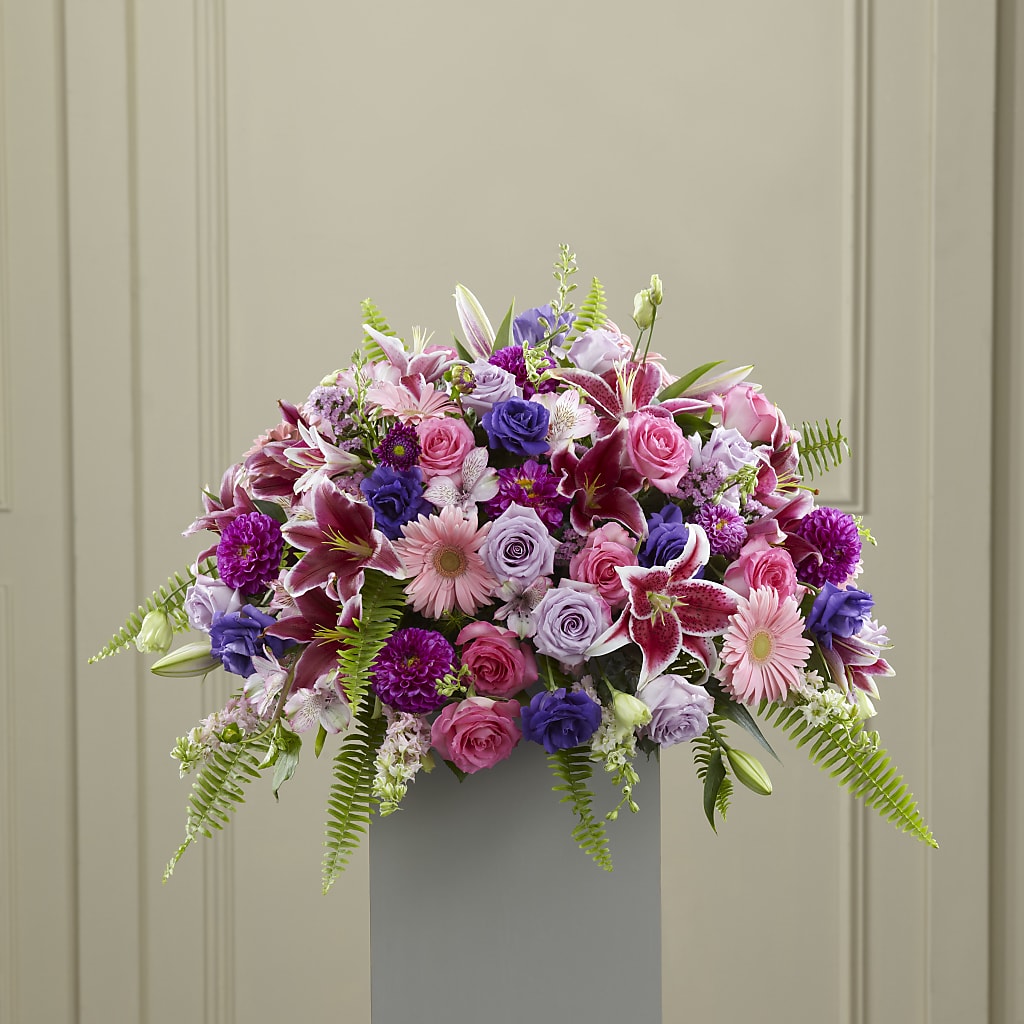 Fare Thee Well Pedestal – Dutch Floral, Edina MO