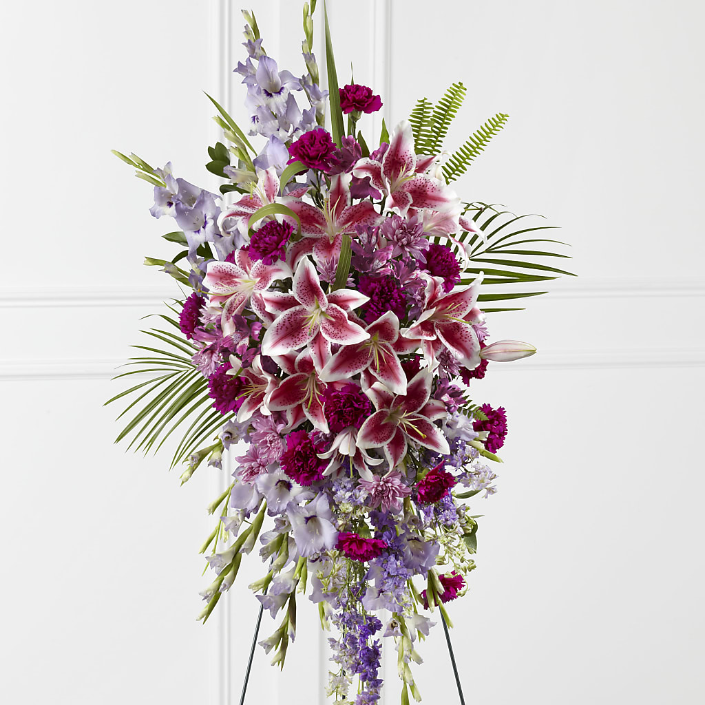 Tender Touch Standing Spray – Dutch Floral, Edina MO