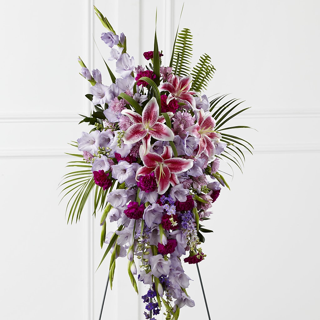 Tender Touch Standing Spray – Dutch Floral, Edina MO