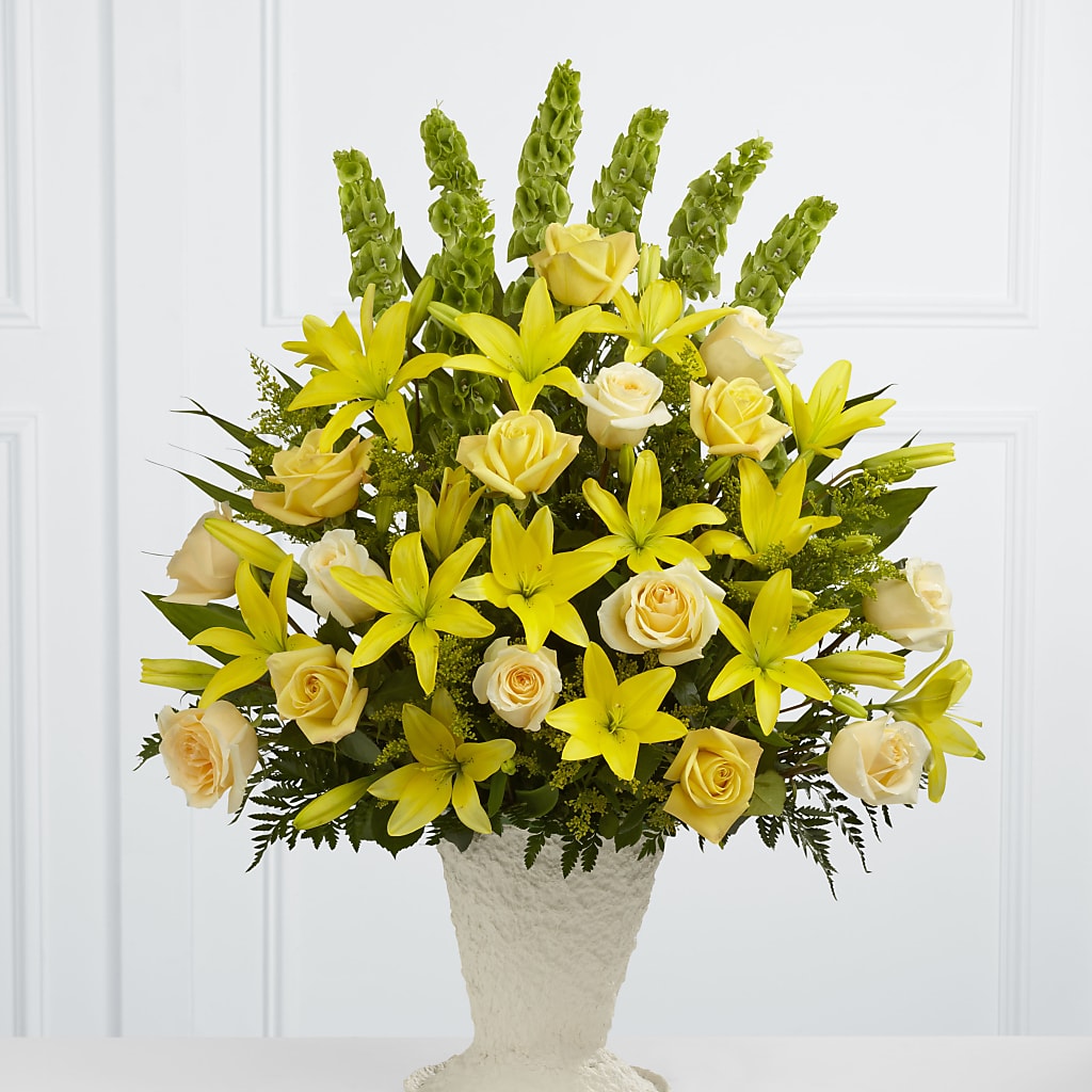 Golden Memories Arrangement – Dutch Floral, Edina MO