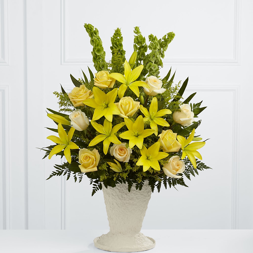Golden Memories Arrangement – Dutch Floral, Edina MO