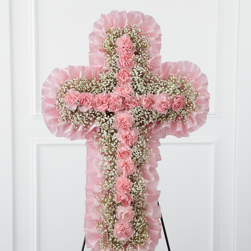 Angel's Cross Easel – Dutch Floral, Edina MO