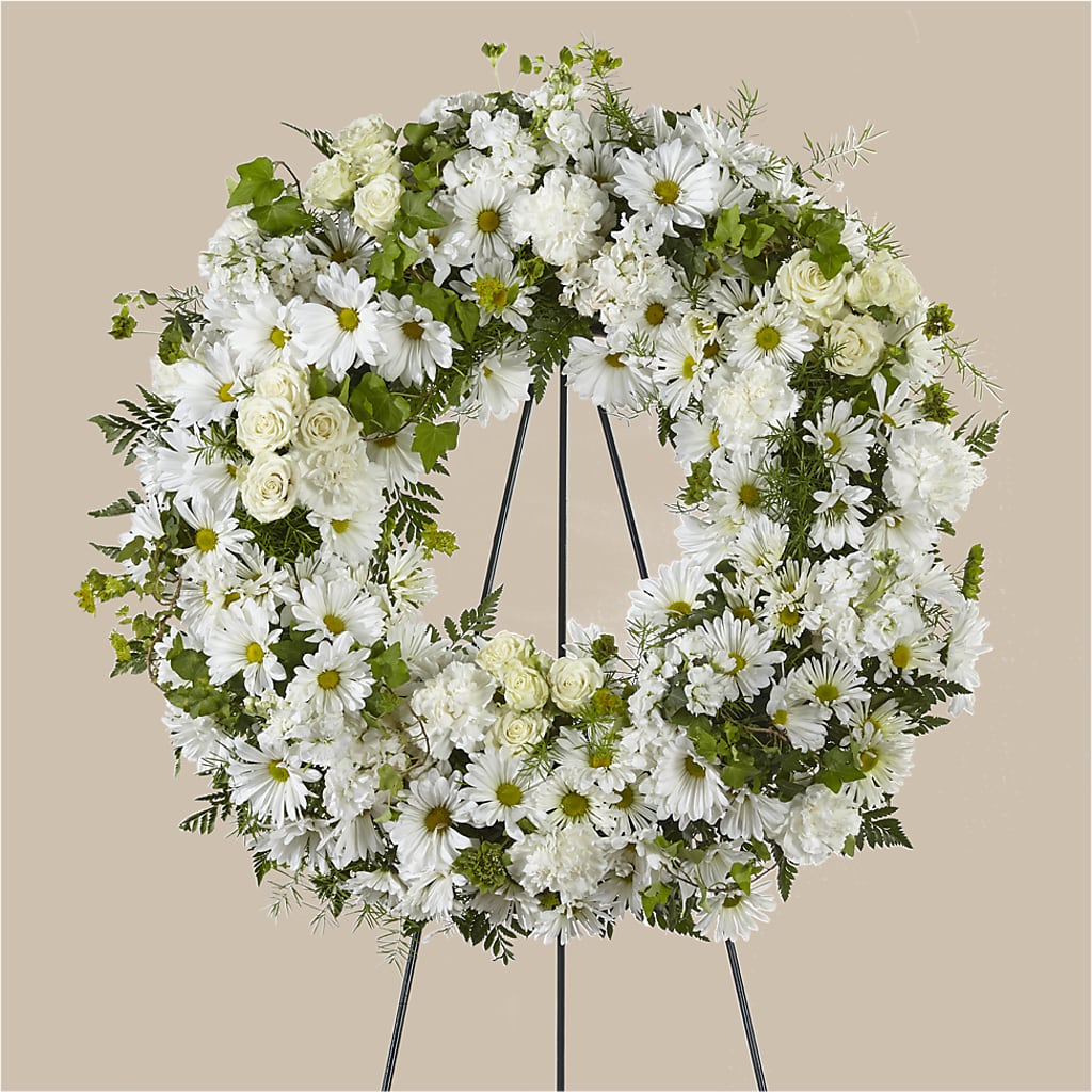 Faithful Wishes Wreath – Dutch Floral, Edina MO