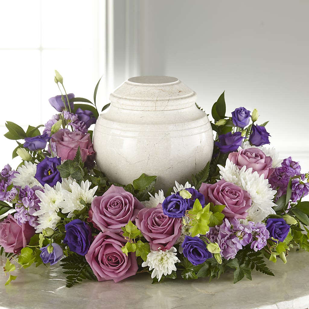 Blooming Sympathy Cremation Adornment – Dutch Floral, Edina MO