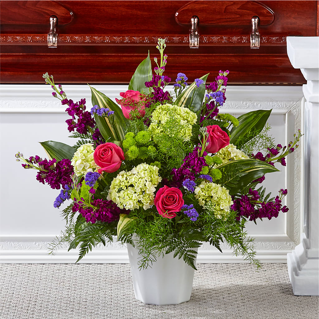Beautiful Horizons Floor Basket – Dutch Floral, Edina MO