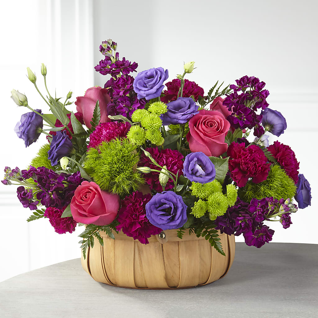 Serene Sanctuary Basket – Dutch Floral, Edina MO