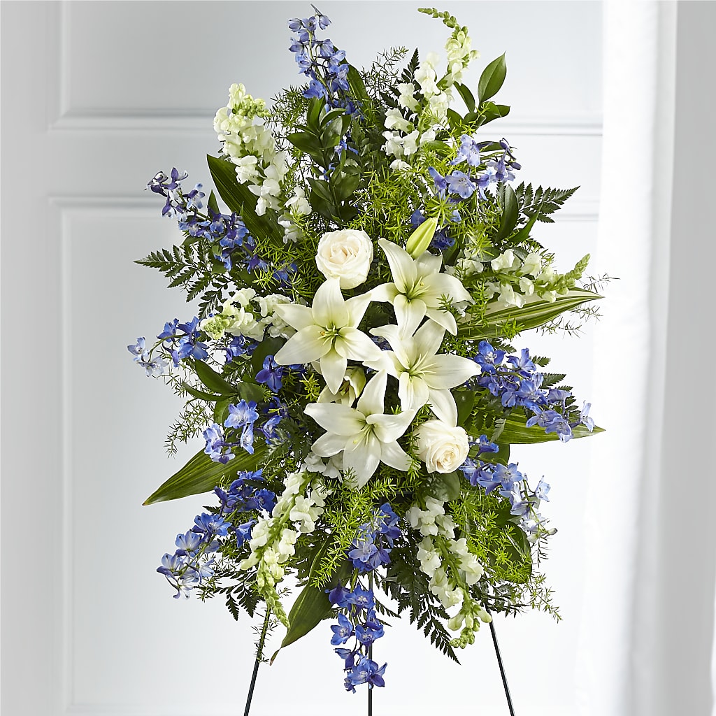 Faithful Friend Standing Spray – Dutch Floral, Edina MO