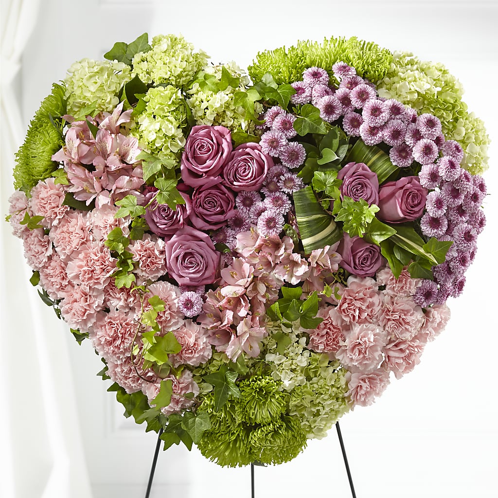 Heartwarming Standing Heart – Dutch Floral, Edina MO