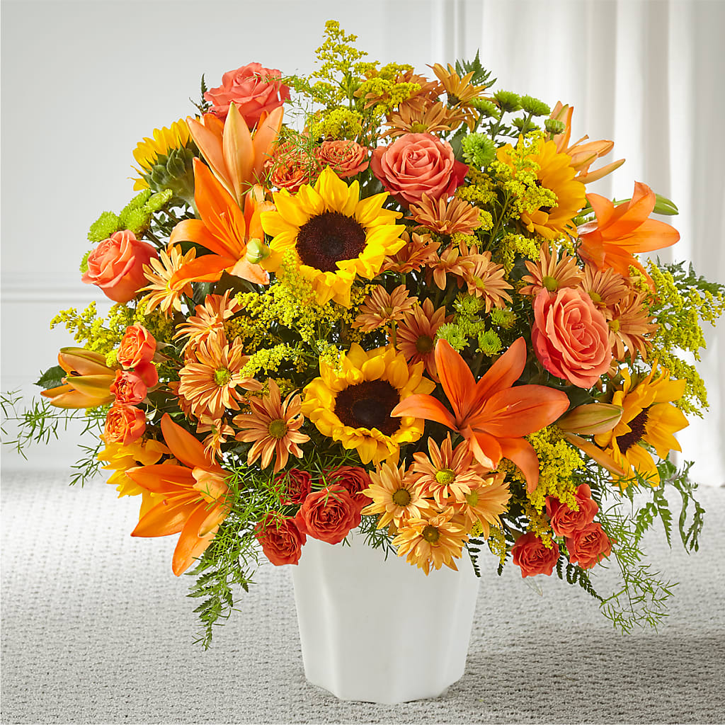 Harvest Thoughts Floor Basket – Dutch Floral, Edina MO