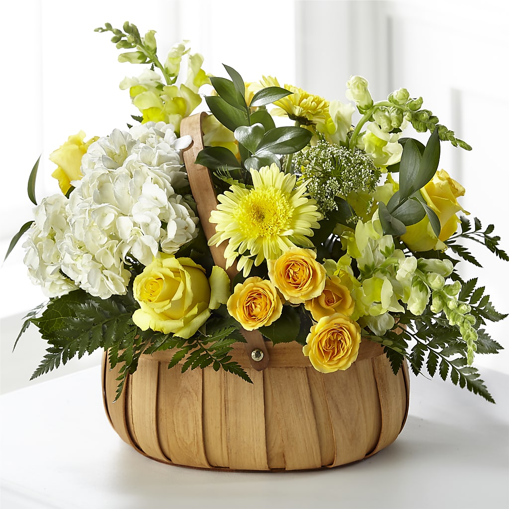 Rustic Remembrance Basket – Dutch Floral, Edina MO