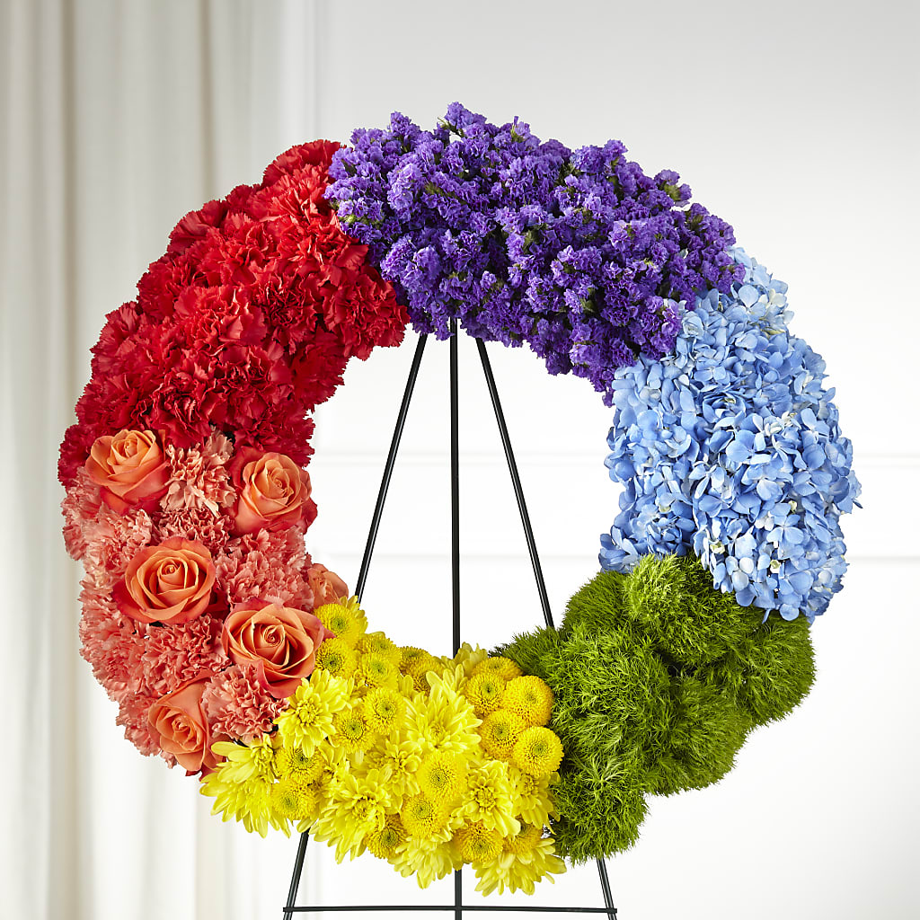 Circle of Love Wreath – Dutch Floral, Edina MO