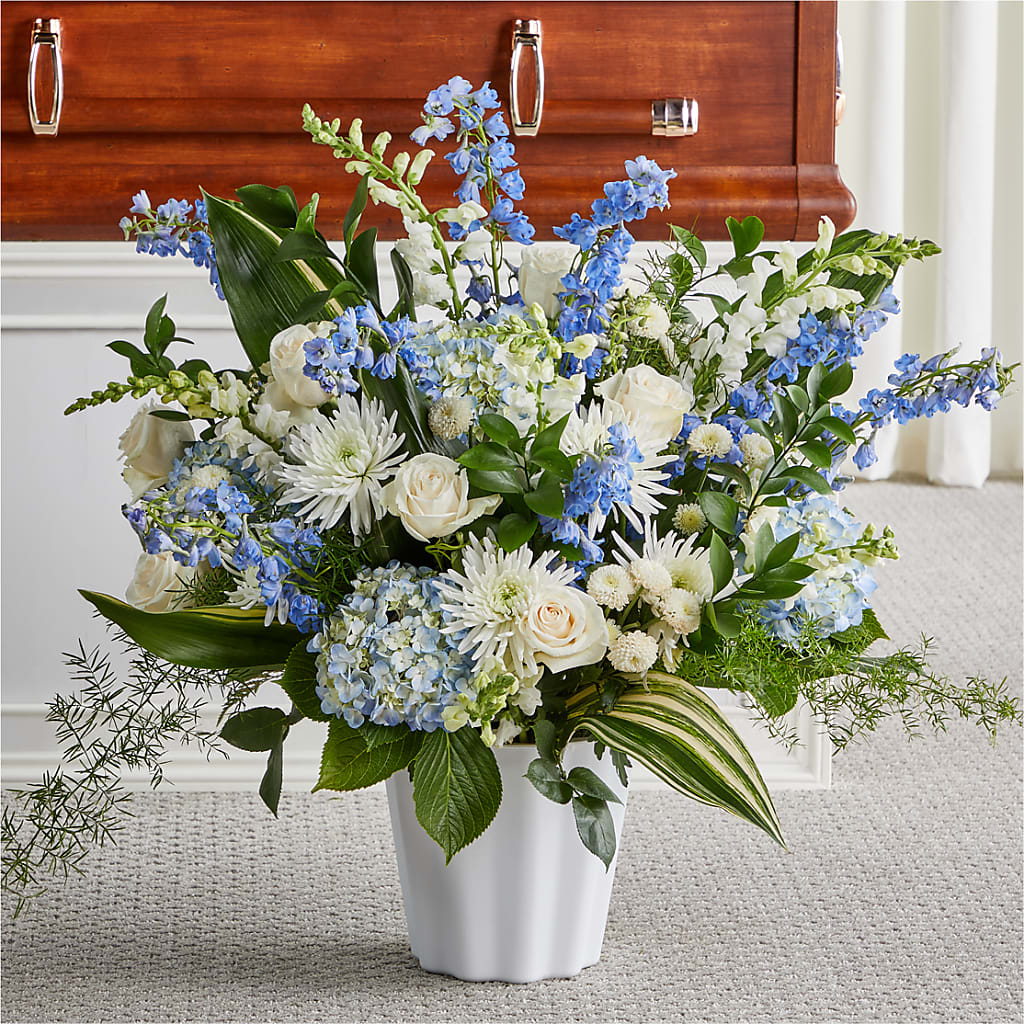 Everlasting Memories Floor Basket – Dutch Floral, Edina MO