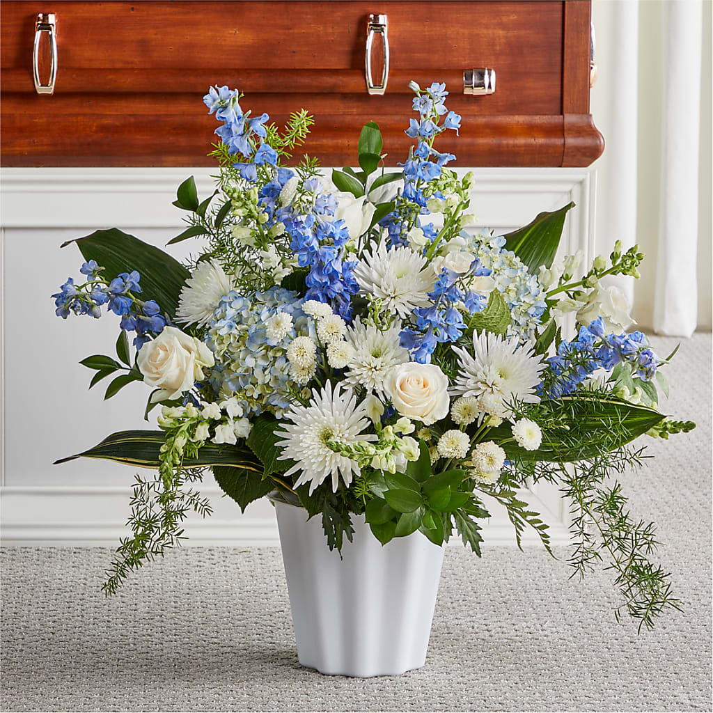 Everlasting Memories Floor Basket – Dutch Floral, Edina MO