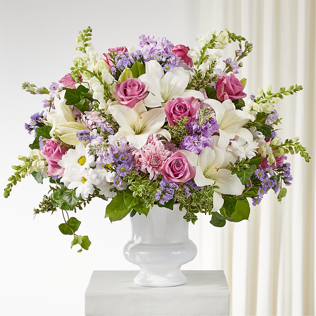 Remarkable Life Urn Arrangement – Dutch Floral, Edina MO