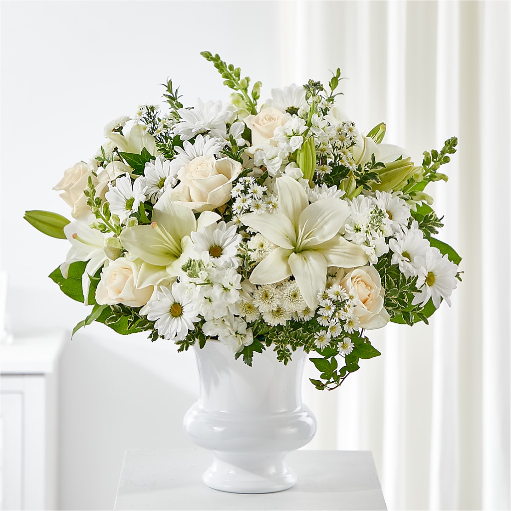 Uplifting Urn Arrangement – Dutch Floral, Edina MO