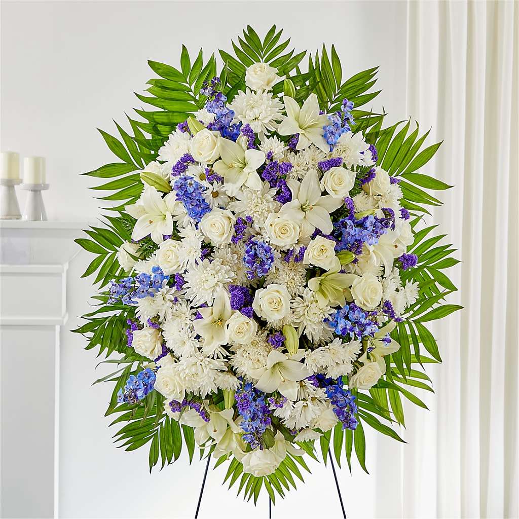 At Rest Standing Spray – Dutch Floral, Edina MO