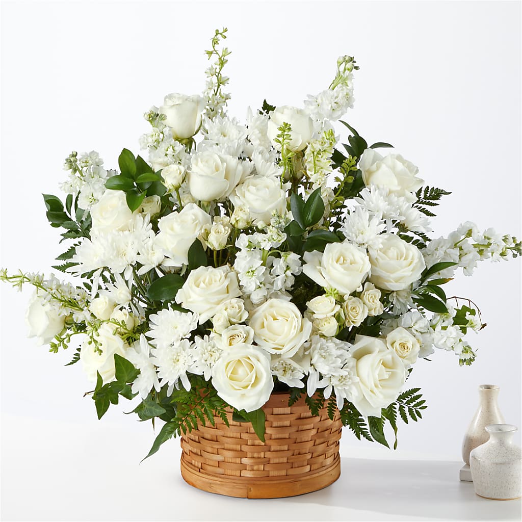 Heartfelt Condolences Arrangement – Dutch Floral, Edina MO