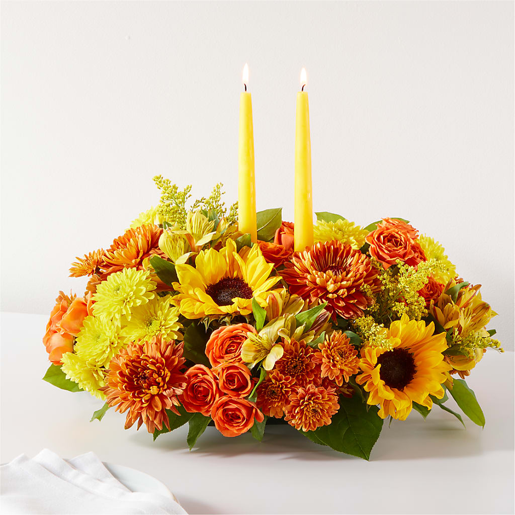 Autumn Harmony Centerpiece – Dutch Floral, Edina MO