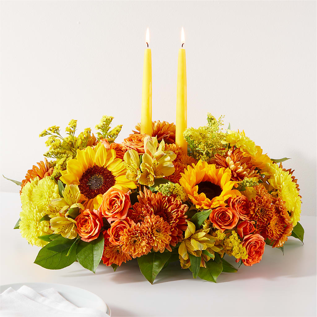 Autumn Harmony Centerpiece – Dutch Floral, Edina MO