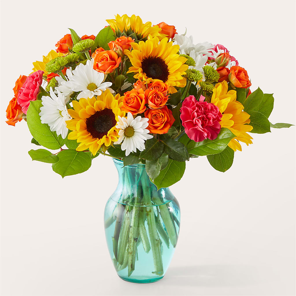 Sun-drenched Blooms Bouquet – Dutch Floral, Edina MO