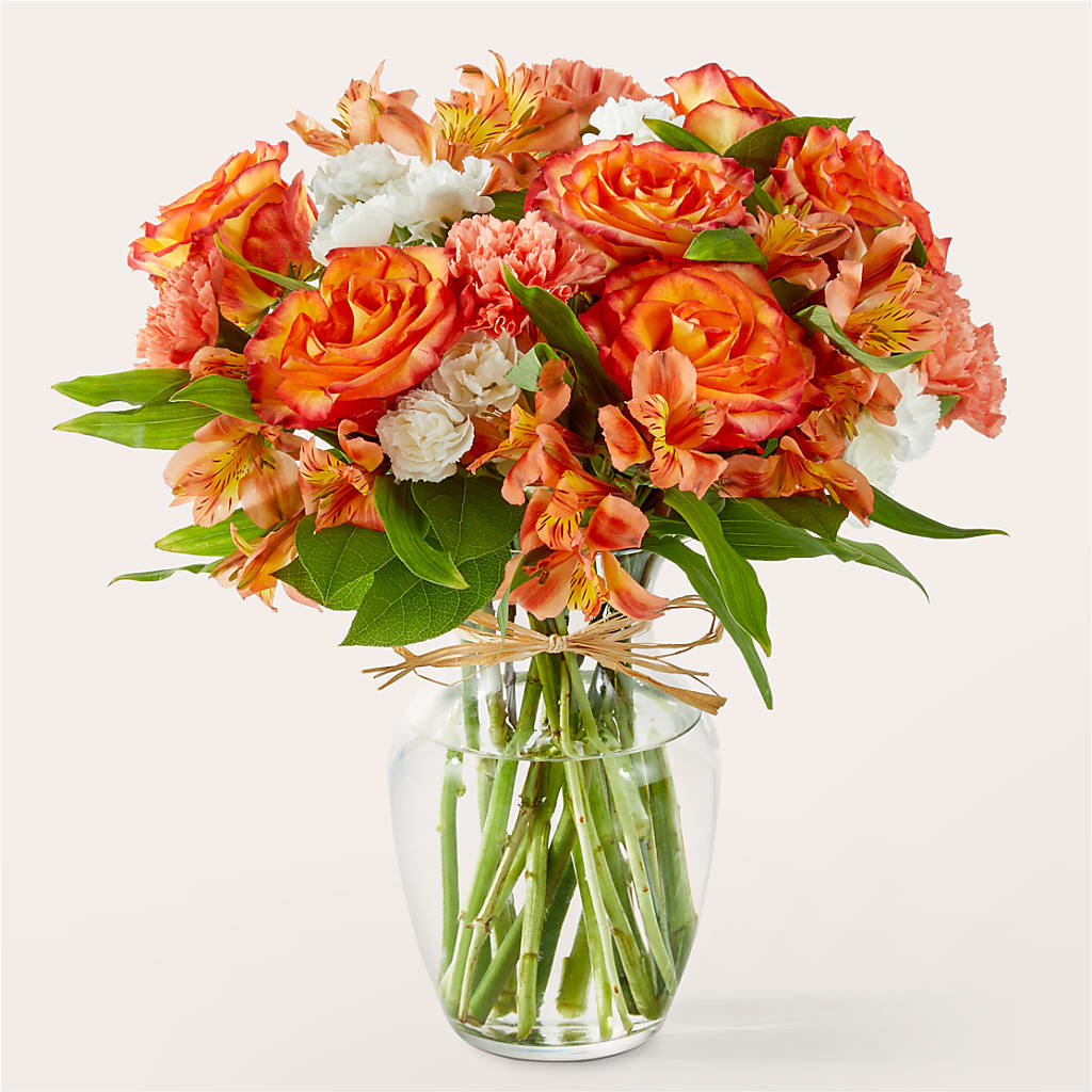Apricot Glow Bouquet – Dutch Floral, Edina MO