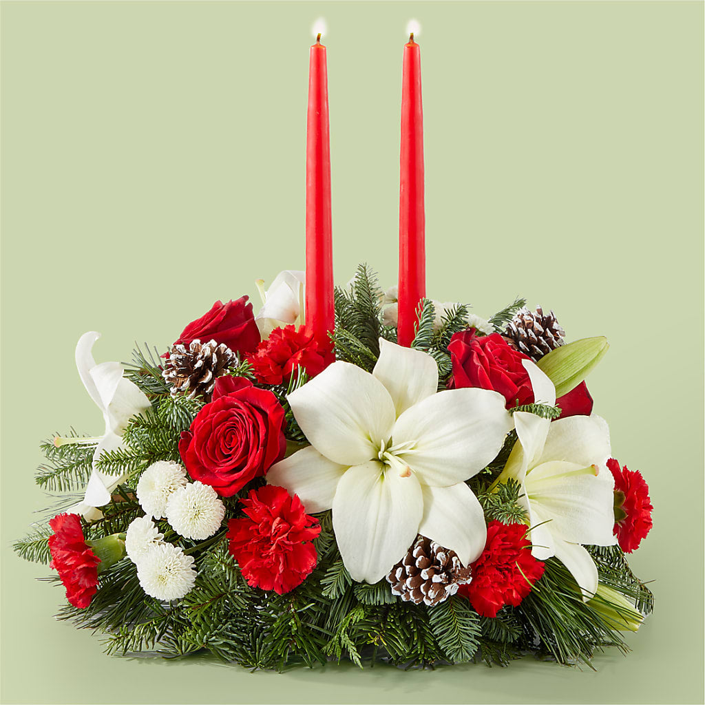 Seasonal Festivities Centerpiece – Dutch Floral, Edina MO