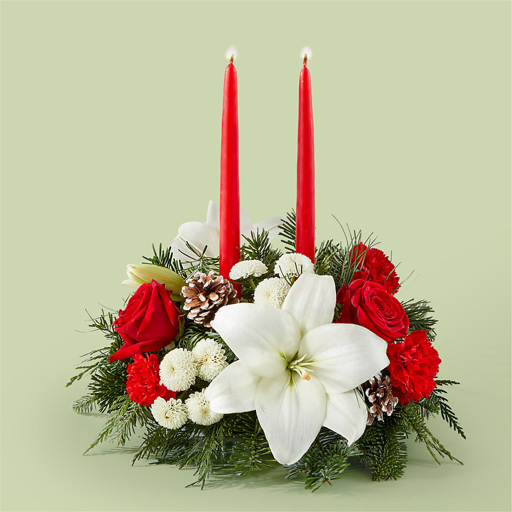 Seasonal Festivities Centerpiece – Dutch Floral, Edina MO