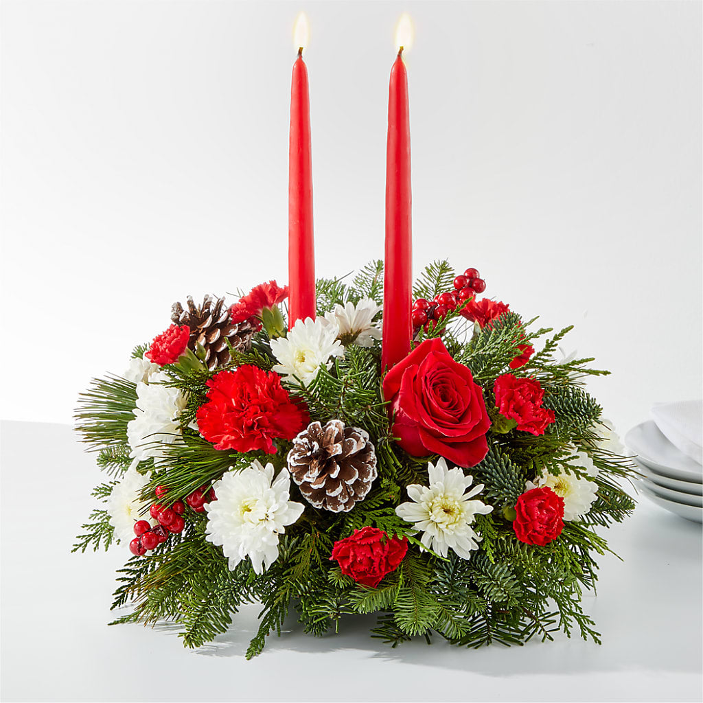 Holiday Soiree Centerpiece – Dutch Floral, Edina MO