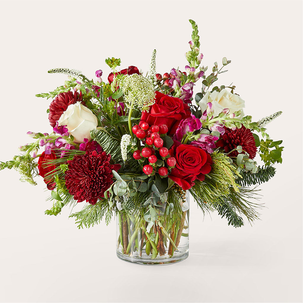 Cranberry Fizz Bouquet – Dutch Floral, Edina MO