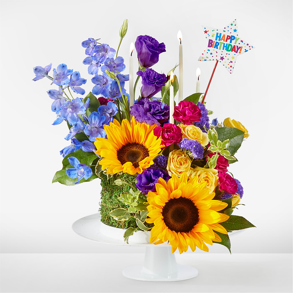 Star of the Day Floral Cake – Dutch Floral, Edina MO