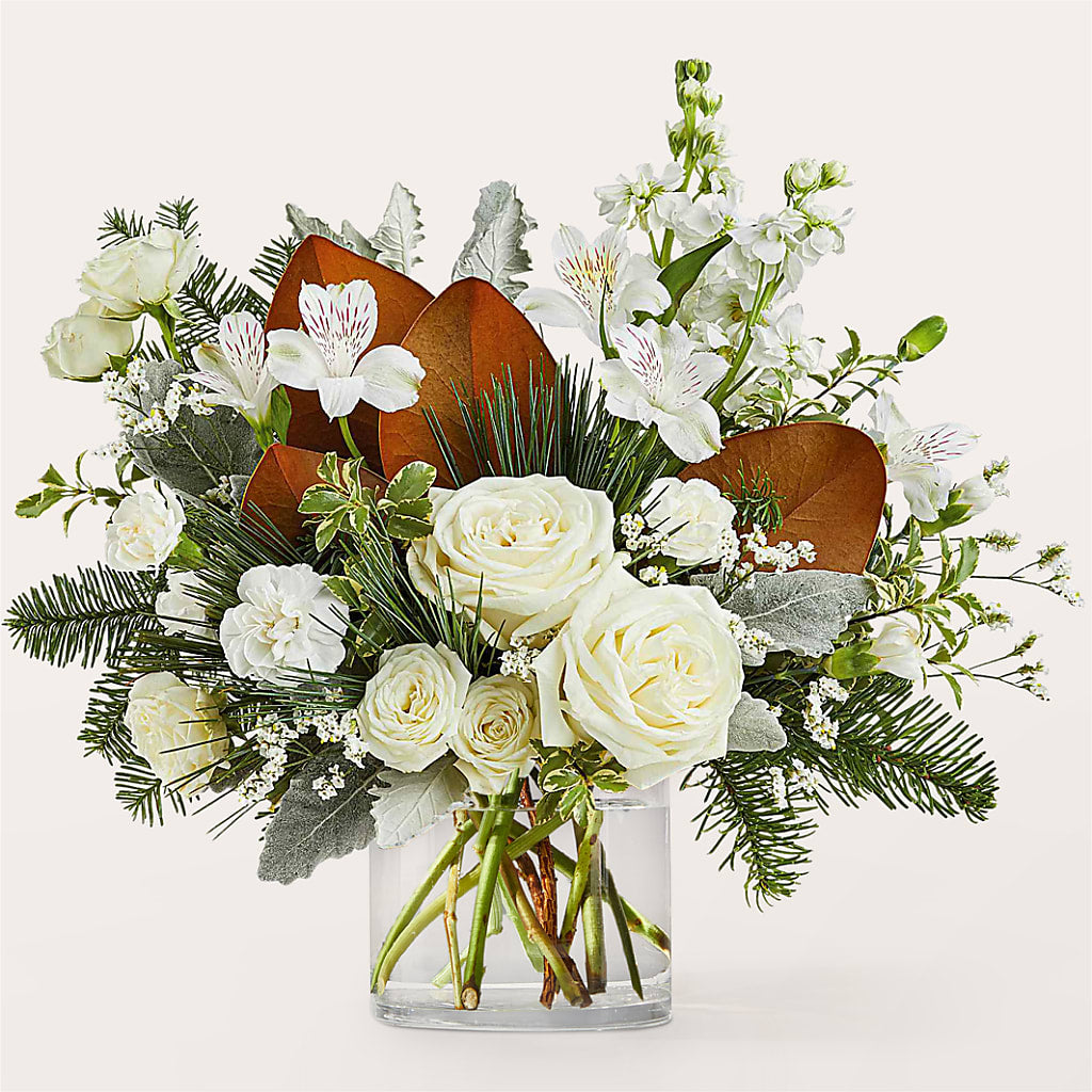 Fresh Snowfall Bouquet – Dutch Floral, Edina MO