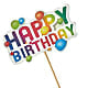Happy Birthday Pick –  Dutch Floral, Edina MO