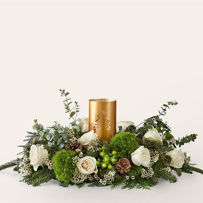 Chestnuts Roasting Centerpiece –  Dutch Floral, Edina MO