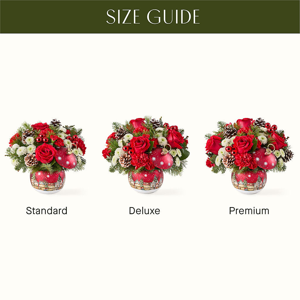 Christmas Carols Ornament –  Dutch Floral, Edina MO