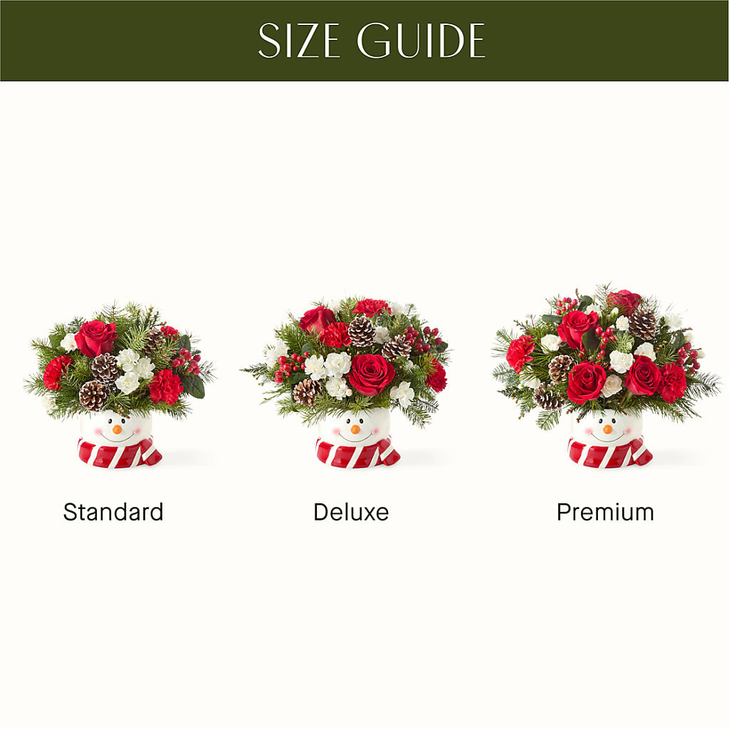 Jolly Snowman Bouquet –  Dutch Floral, Edina MO