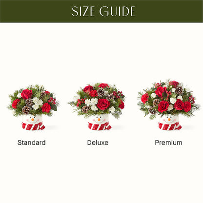 Jolly Snowman Bouquet –  Dutch Floral, Edina MO